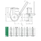 Karos csúszka 2 col, 2 x IG MZ 0030