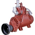 Vákuumszivattyú PN 106 M dupla kimenet Jurop