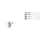 Mélyhornyú golyóscsapágy 13x40x18,3 mm INA/FAG