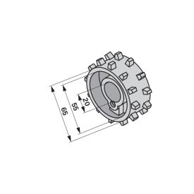Normál vetőkerék 3