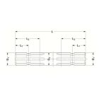 Tengelydarab 250L 1,3/8 2-oldalú