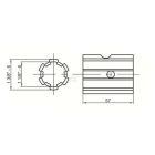 Szűkítő persely 11/8-6-13/8-6