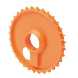 Finomvetőkerék műanyag narancssárga