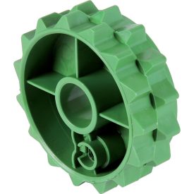 Vetőkerék műanyag zöld