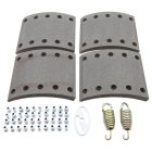 Fékbetét készlet szegecseléshez (rugókkal) ADR 420x180 4 Stk.