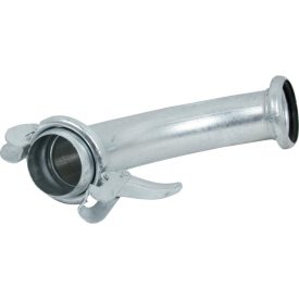   Csőív Bauer rendszer, 90 fok, 3 1/2 hüvelyk horganyzott, tömítőgyűrűvel