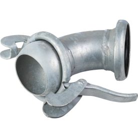   Csőív System Bauer, 60 fok, 6 hüvelyk horganyzott, tömítőgyűrűvel