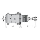 Dugattyús fékhenger Dm 125 mm, 135 löket