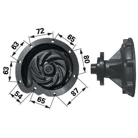 Vízpumpa Case IH 3132739R92